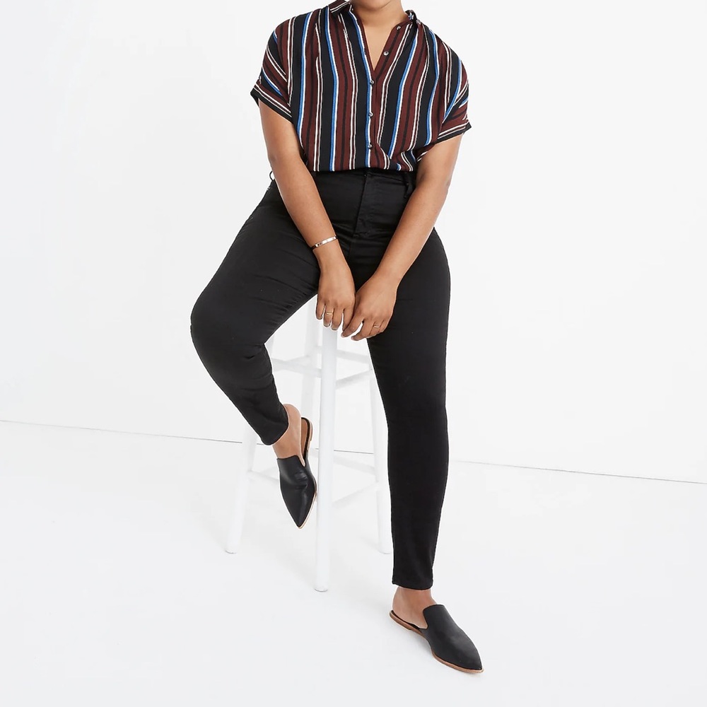 Madewell Curvy High-Rise Skinny Jeans in Carbondale Wash